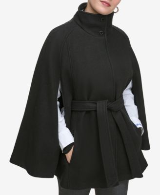 Calvin Klein - Women's Double-Breasted Cape Coat