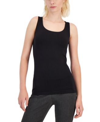 I.N.C. International Concepts - Women's Seamless Scoop-Neck Tank Top