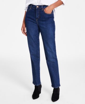 Gloria Vanderbilt - Petite Amanda Straight-Leg Jeans, Petite & Petite Short