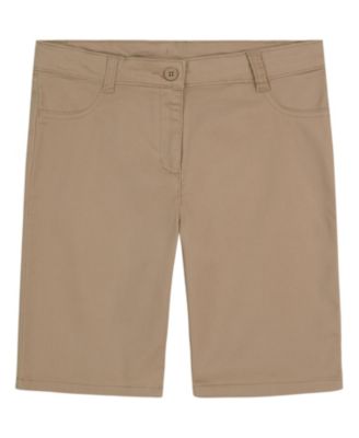 Nautica - Big Girls Plus Sateen Bermuda Shorts