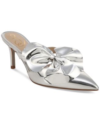 Sam Edelman - Women's Veranda Bow Pointed-Toe Mules