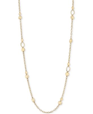 Style & Co - Mixed-Metal Beaded Long Necklace, 42-1/2" + 3" extender