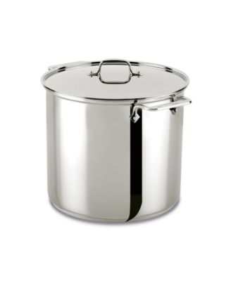 All-Clad - 2-Pc. Stainless Steel 16-Qt. Lidded Stockpot