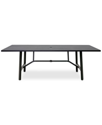 Agio - Astaire 84" x 42" Rectangle Outdoor Slat Top Dining Table