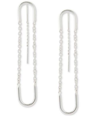 Lucky Brand - Modern Stud Chain Earrings
