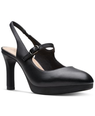 Clarks - Women's Ambyr 2 Grace Slingback Platform Pumps