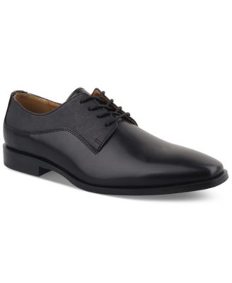 Alfani - Men's Jackson Pointy Toe Mixed Texture Dress Shoe, Created for Macy's