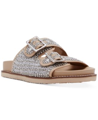 Steve Madden - Women's Cabo Embellished Footbed Sandals