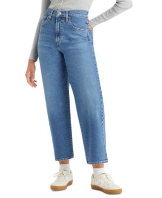 Levi's - Women's High-Rise Wide-Leg Ripped Jeans