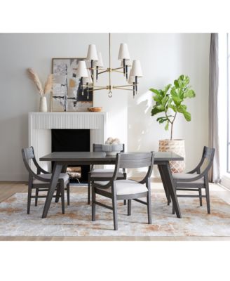 Furniture - Greystone II 5-Pc. Dining Set (Rectangular Table & 4 Chairs)