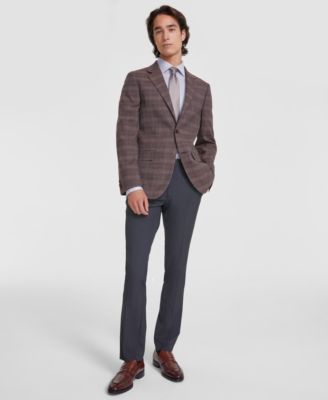 Vince Camuto - Men's Slim-Fit Patterned Sport Coat
