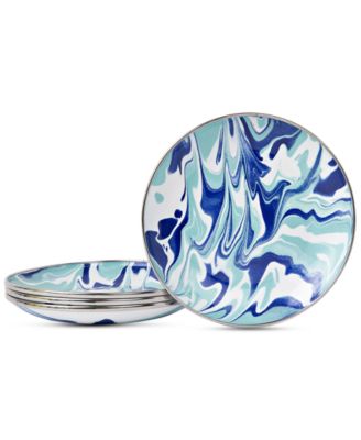 Golden Rabbit - Lagoon Appetizer Plates, Set of 4