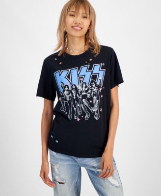 Grayson Threads, The Label - Juniors' Kiss Graphic T-Shirt