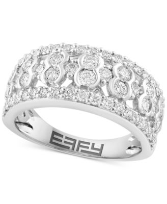 EFFY Collection - Diamond Openwork Ring (1-1/4 ct. t.w.) in 14k White Gold