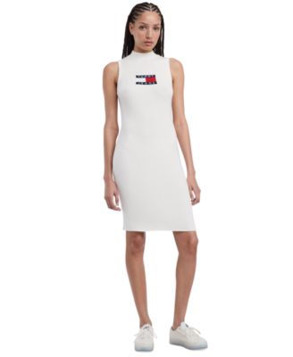 Tommy Jeans - Women's Logo Flag Sweater Dress