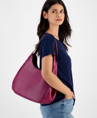 Style & Co - Whip-Stitch Soft Hobo Bag