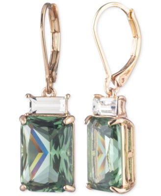 Lauren Ralph Lauren - Gold-Tone Stone Drop Earrings