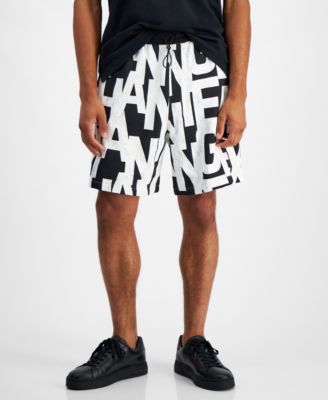 A|X Armani Exchange - Men's Logo Print Drawstring Sweatshorts
