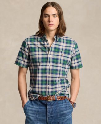 Polo Ralph Lauren - Men's Classic-Fit Plaid Oxford Shirt