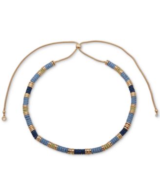 Anne Klein - Gold-Tone Beaded 36" Adjustable Strand Necklace