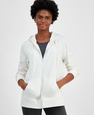 ID Ideology - Women's Zip-Front Long-Sleeve Fleece Hoodie