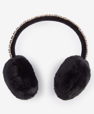 I.N.C. International Concepts - Women's Embellished Faux-Fur Earmuffs