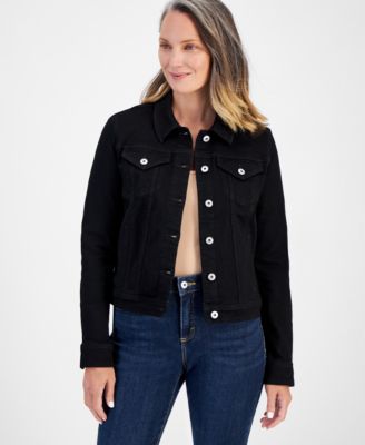 Style & Co - Petite Denim Trucker Jacket