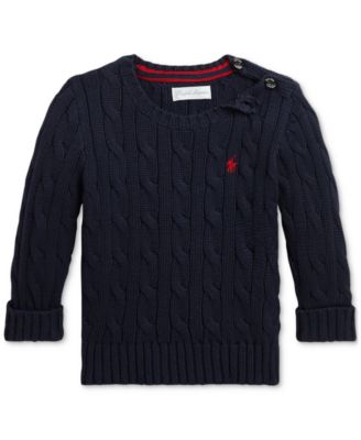 Polo Ralph Lauren - Baby Cotton Cable-Knit Sweater