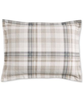 Charter Club - Fireside Plaid Flannel Sham, Standard