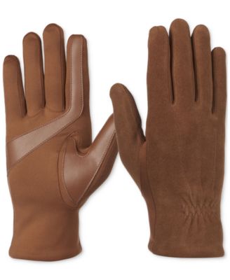 Isotoner Signature - Women's Suede Touchscreen Gloves