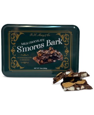R.H. Macy & Co. - Milk Chocolate S'mores Bark Gift Tin, 10oz