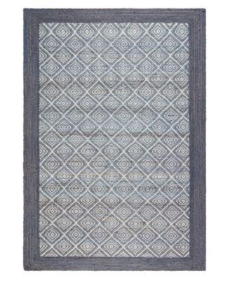 Town & Country Living - Nalani Terra Textured Diamond 6'x9' Area Rug