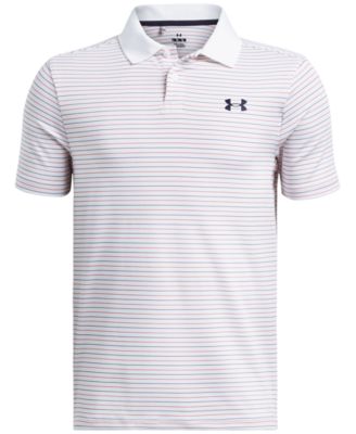 Under Armour - Big Boys Performance Stripe Polo Shirt