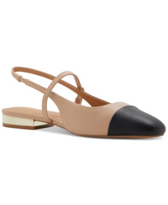 ALDO - Women's Sadey Cap-Toe Slingback Flats
