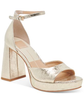 Dolce Vita - Women's Pandro Platform Two-Piece Dress Sandals