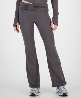 Ultra Flirt - Juniors' Flared Foldover-Waist Leggings