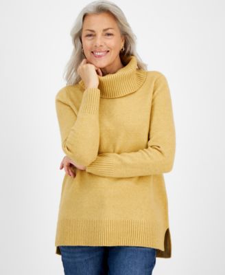 Style & Co - Petite Cowlneck Tunic Sweater