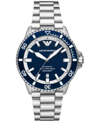 Emporio Armani - Men's Automatic Stainless Steel Bracelet Watch 42mm