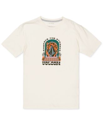 Volcom - Big Boys Sacred Stone Cotton Short-Sleeve Logo Graphic T-Shirt