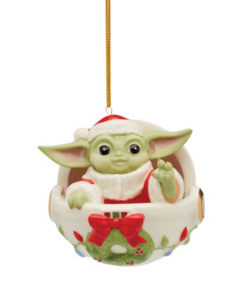 Lenox - Holiday Grogu in Hover Pram Ornament