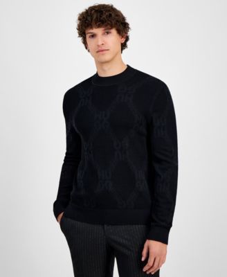 Hugo Boss - Men's Sylor Textured Logo Sweater