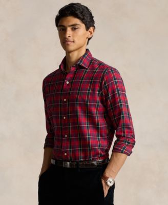 Polo Ralph Lauren - Men's Classic-Fit Plaid Twill Shirt