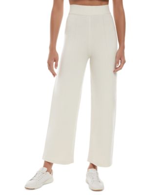 Three Dots - Women's Kate Cropped Wide-Leg Pants