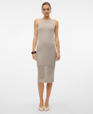 Vero Moda - Women's Tara Cableknit Bodycon Sweater Dress