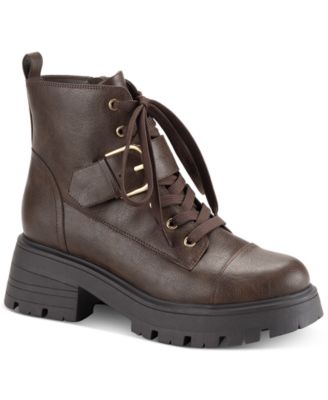 Sun + Stone - Women's Rickyy Combat Booties