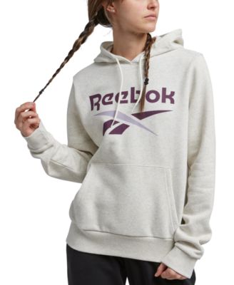 Reebok - Women's Identity Big-Logo Long-Sleeve Hoodie