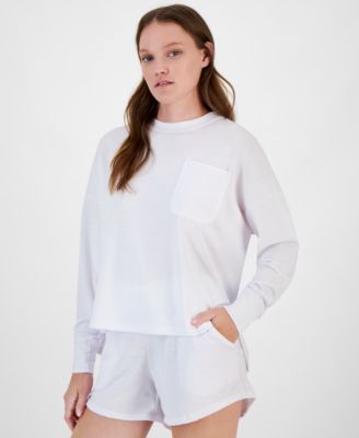 ID Ideology - Women's Long-Sleeve Chest-Pocket T-Shirt