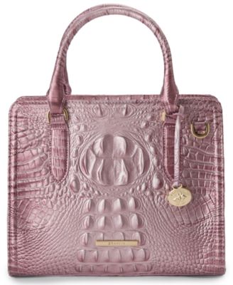 Brahmin - Cami Melbourne Small Mellow Rose Leather Satchel