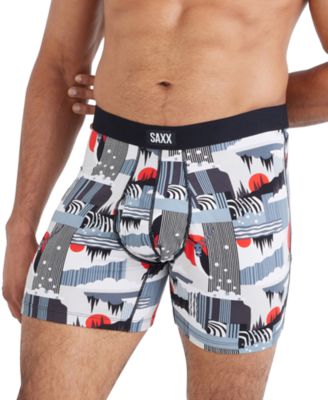 SAXX - Men's Daytripper Moisture-Wicking Holiday Printed Boxer Briefs