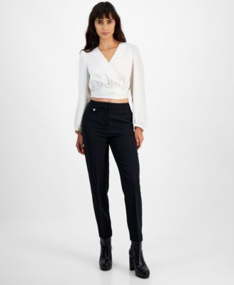 BOSS Orange - Women's Low Rise Tapered-Leg Pants